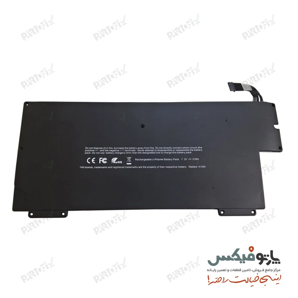 باتری اورجینال لپ تاپ اپل MacBook A1245 / A1304 پارت نامبر 661-4587
